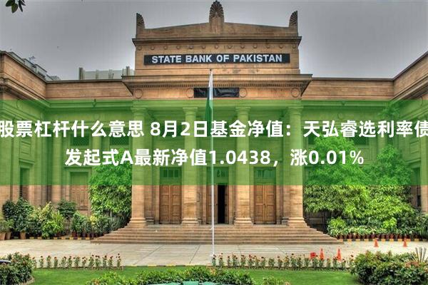 股票杠杆什么意思 8月2日基金净值：天弘睿选利率债发起式A最新净值1.0438，涨0.01%