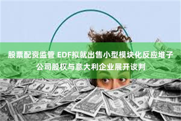 股票配资监管 EDF拟就出售小型模块化反应堆子公司股权与意大利企业展开谈判