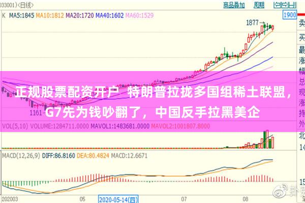 正规股票配资开户  特朗普拉拢多国组稀土联盟，G7先为钱吵翻了，中国反手拉黑美企
