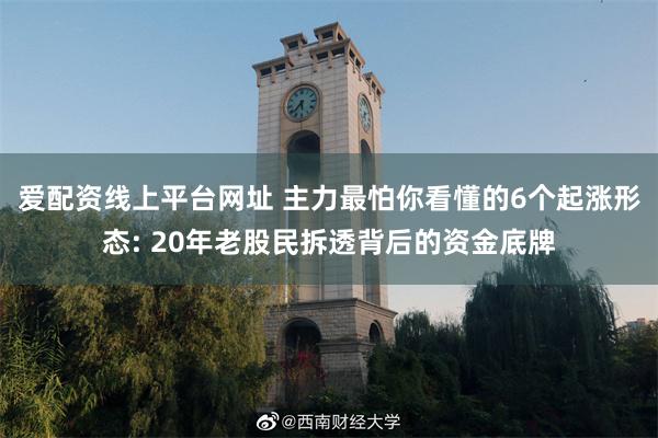 爱配资线上平台网址 主力最怕你看懂的6个起涨形态: 20年老股民拆透背后的资金底牌
