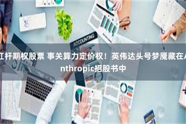杠杆期权股票 事关算力定价权！英伟达头号梦魇藏在Anthropic招股书中